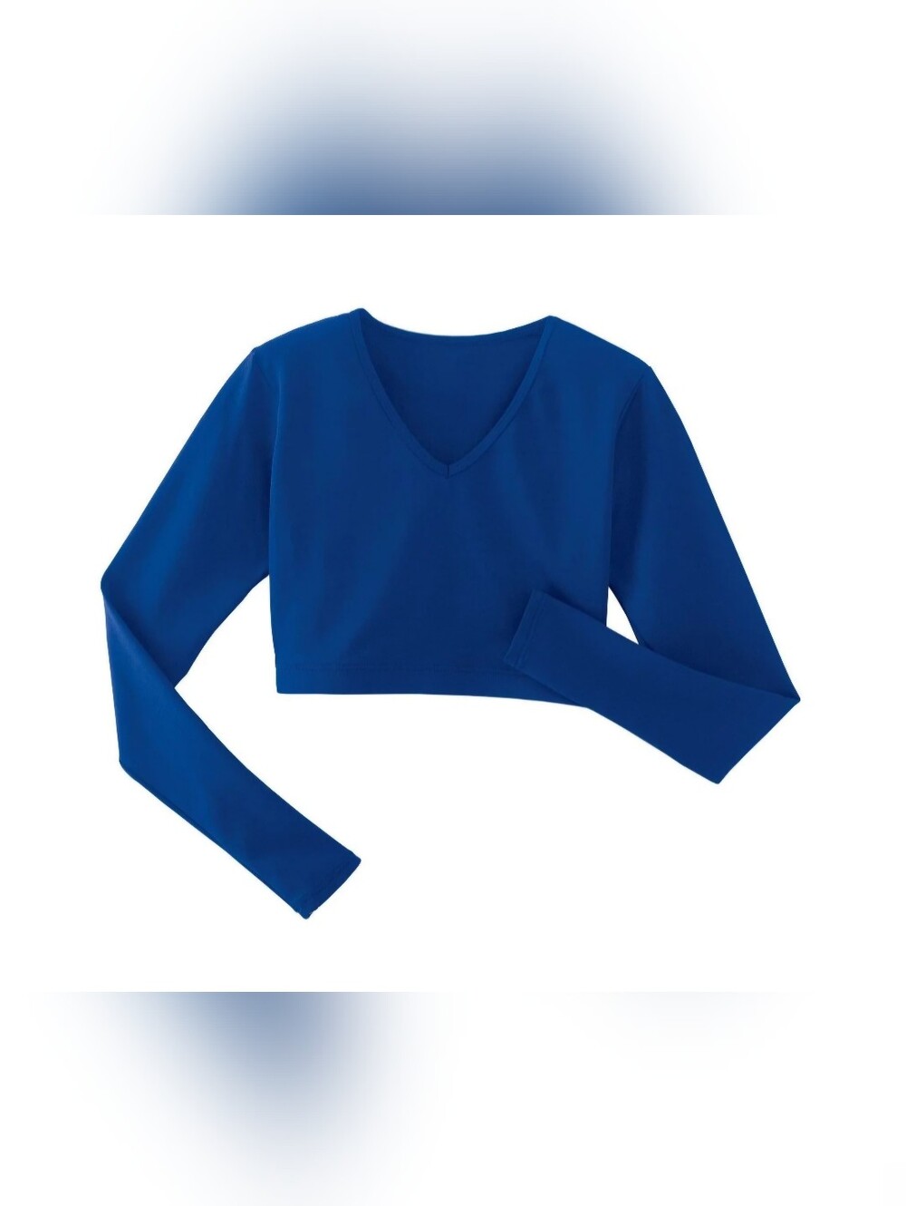 Brand New Varsity Cheer Set: V-Neck Midriff Liner & Boycut Briefs (Adult Medium)